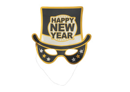 Happy New Year Mask 2 pk.