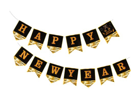 New Year Flag Banner  1 ct.