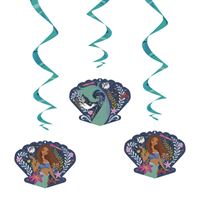 Disney The Little Mermaid 26" Hanging Swirls 3 ct.