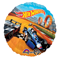 17" Hot Wheels Foil Balloon
