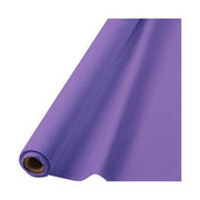 40" x 100' Plastic Table Roll - New Purple
