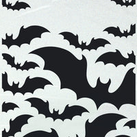 Black Bats Halloween Cellophane Bags  20ct
