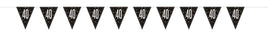 9 ft. GLITZ 40 Black Prismatic Plastic Flag Banner