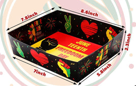 Juneteenth Food Trays 9 ct.