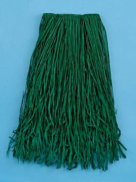 Green Raffia Skirt 31in. X 28in. - Adult