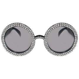 Oversized Crystal Sunglasses
