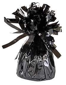 175 G FRINGED FOIL WGT - BLACK