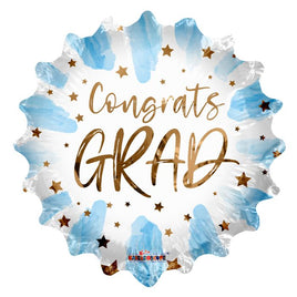 18" Graduation Starburst Blue (85459)