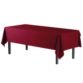 Burgundy Table Cover 54 in. X 108 in.   1 ct.