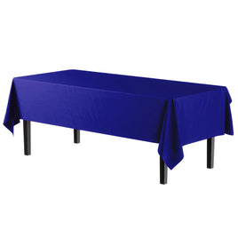 Navy Blue Table Cover  54 in. X 108 in.  1 ct.