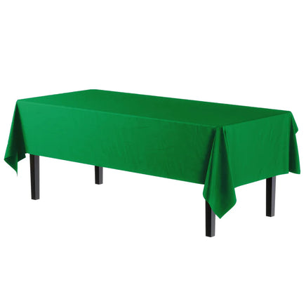 Emerald Green Table Cover  54 in. X 108 in.  1ct.
