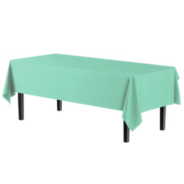 Mint Rectangular Table Cover  54 in. X 108 in.  1 ct.