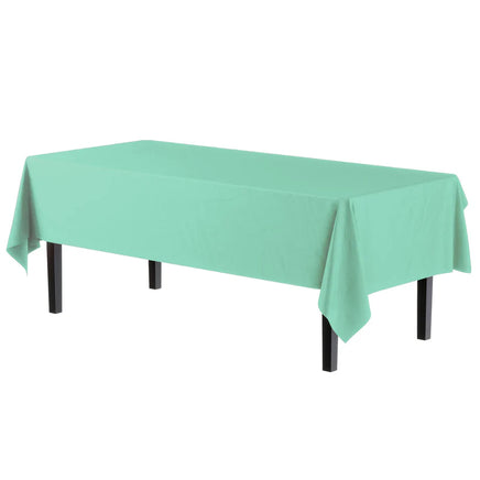 Mint Rectangular Table Cover  54 in. X 108 in.  1 ct.