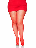 Women's Plus Size Nylon Fishnet Tights