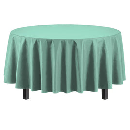84" Round Mint Table Cover