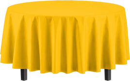 84" Round - Yellow