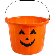 Orange Jack O Lantern Treat Bucket
