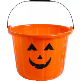 Orange Jack O Lantern Treat Bucket