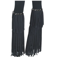 Festival Fringe Boot Cover Assortment Black