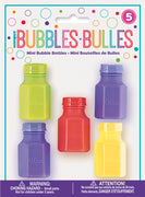 5 ct. Mini Bubble Bottles