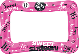 23" Selfie Frame Sweet 16 Consumer Inflate