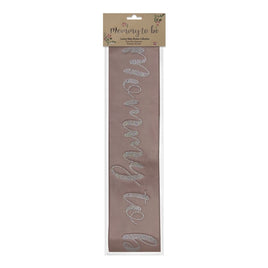 Dusty Rose Mommy To Be Sash 1 ct.