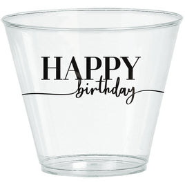 Party of The Ages 9 Oz. Plastic Tumblers  6 ct.