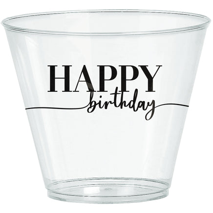 Party of The Ages 9 Oz. Plastic Tumblers  6 ct.