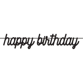 Birthday Chic Birthday Letter Banner