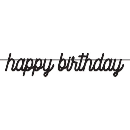 Birthday Chic Birthday Letter Banner