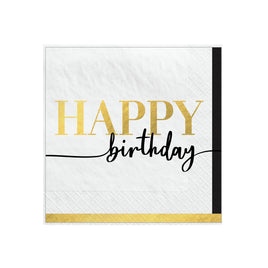 Party of The Ages Beverage Napkins 16 ct.