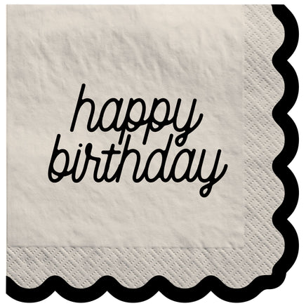 Birthday Chic Luncheon Napkins 16 ct.