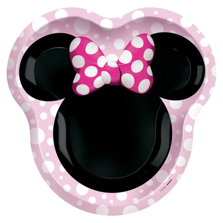 Minnie Mouse Forever 9" Shaped Plates  8ct.