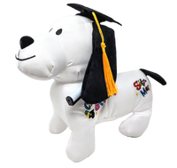 11" Congrats Grad Autograph Dog -  W/Pen