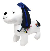 11" Congrats Grad Autograph Dog -  W/Pen