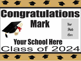 School Graduation Yard Sign