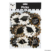 Black & Gold Fan Picks 25 ct.
