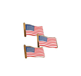 USA Flag Clutch Pins 24 ct.