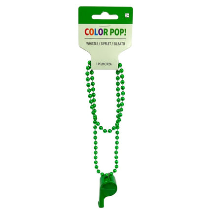 Green Whistle Necklace