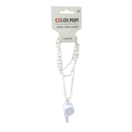 White Whistle Necklace
