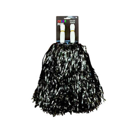 Black Pom-poms 2ct.