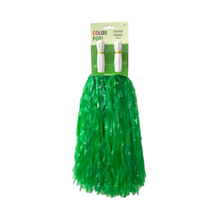 Green Pom-poms 2ct.