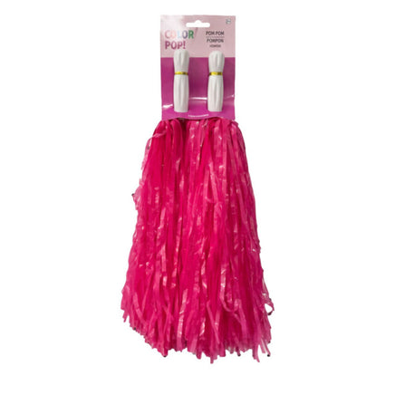Pink Pom-poms  2ct.