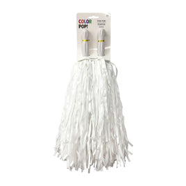 White Pom-poms 2ct.