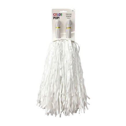 White Pom-poms 2ct.