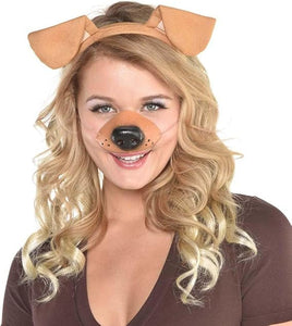 Adult Brown Dog Selfie Kit