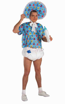 Baby Boomer Adult Costume - Blue Standard