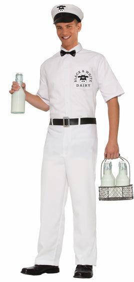 50's Milkman Adult Costume Standard