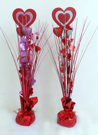 17"  Valentine Table Top Spray Tree