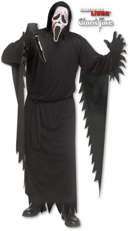 Splatter Ghost Face Costume Medium (8-10)